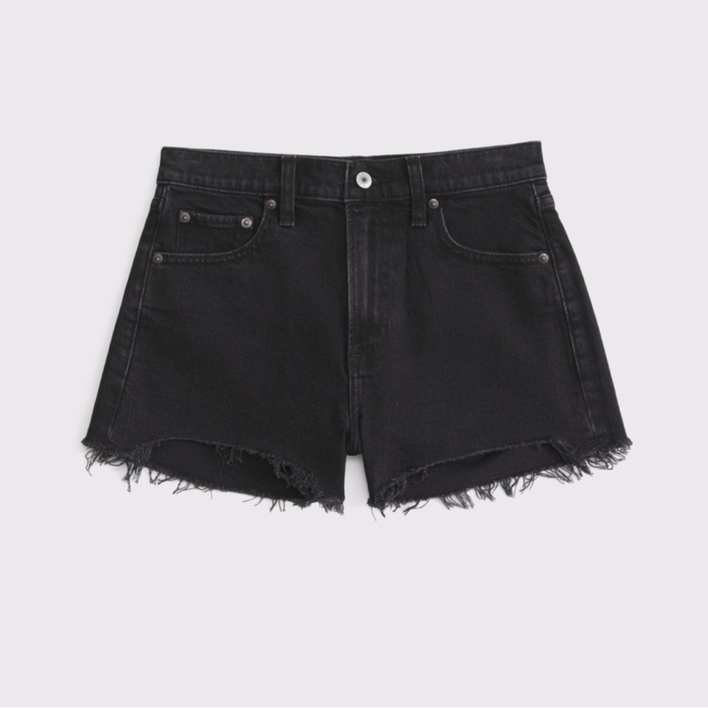 Abercrombie High Rise Mom Shorts